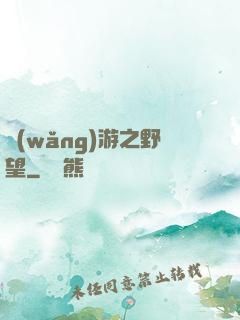 網(wǎng)游之野望
